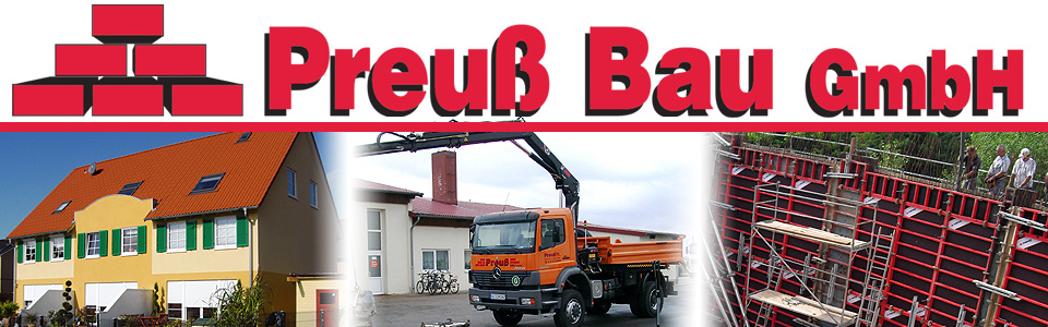 Bauunternehmen Preuß GmbH Logo